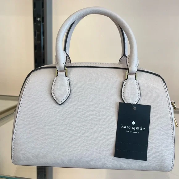 New Kate Spade Madison Heart Studs Small Dolly Duffle# KK211 - Picture 7 of 9